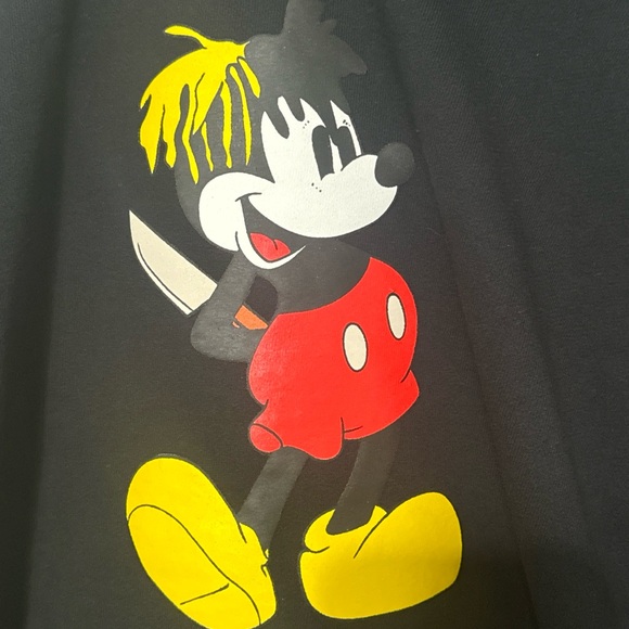 REVENGE 'DON'T KILL YOUR FRIENDS KIDS' BLACK HOODIE XXXTENTACION XL 2024 IN HAND - Picture 4 of 10